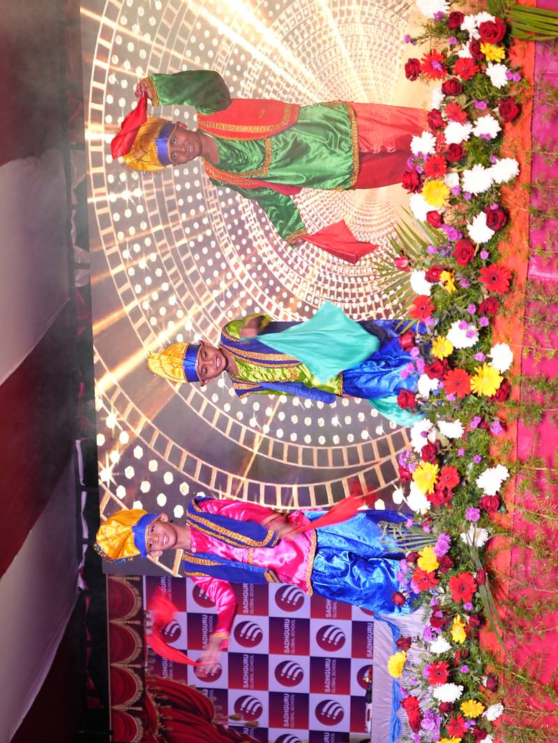 Annual Day Bhangra Dance Sadhguru