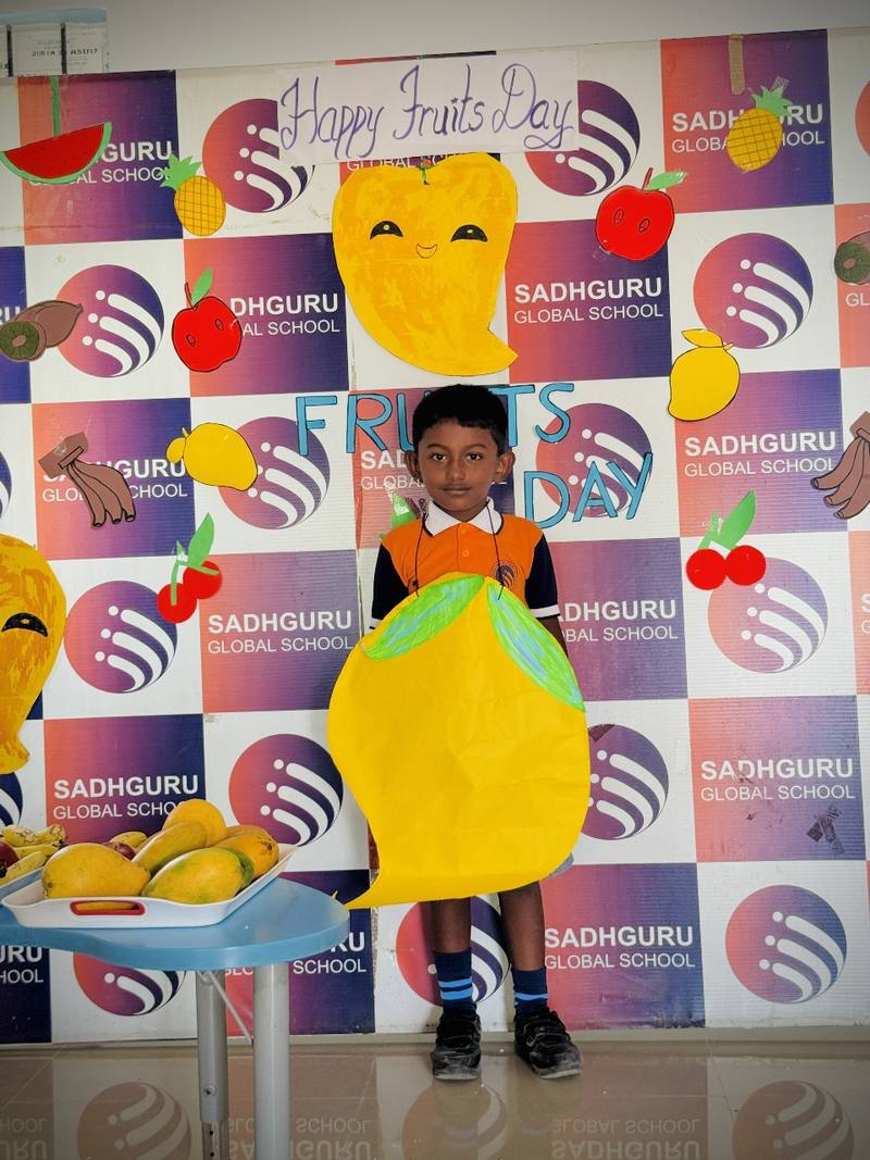Fruits Day Lemon Costume Sadhguru
