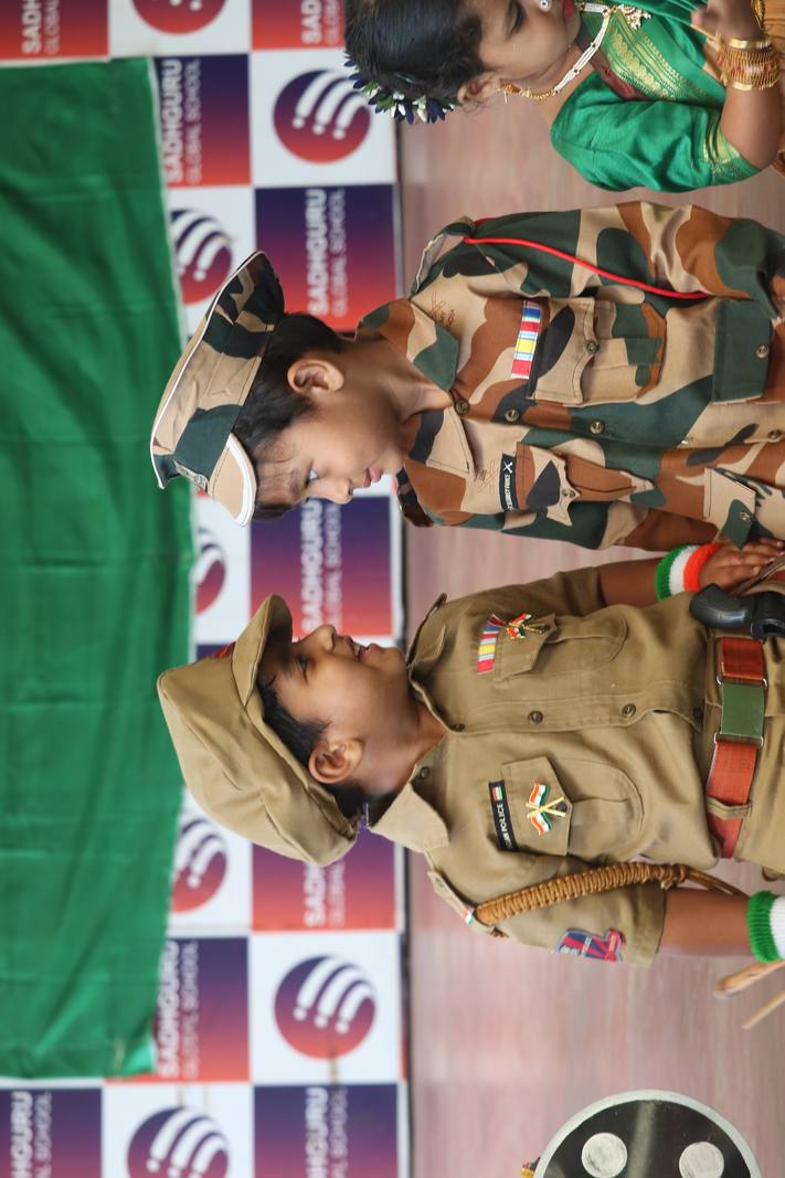 Independence Day Police Army Sadhguru