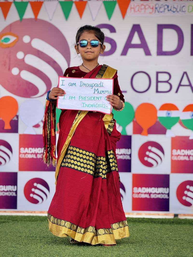 Republic Day Fancy Dress Sadhguru