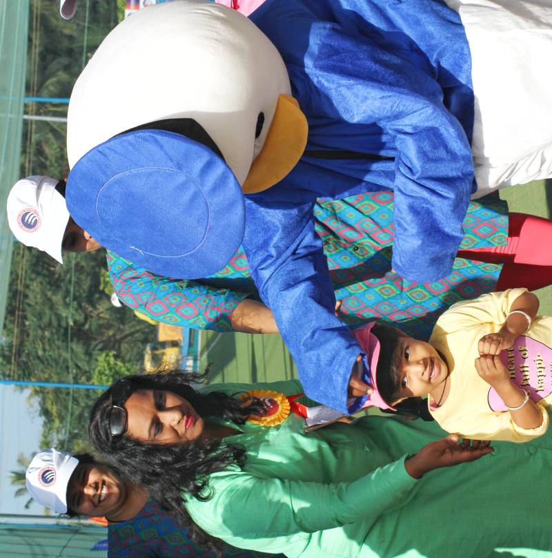Sports Day Mascot Sadhguru School
